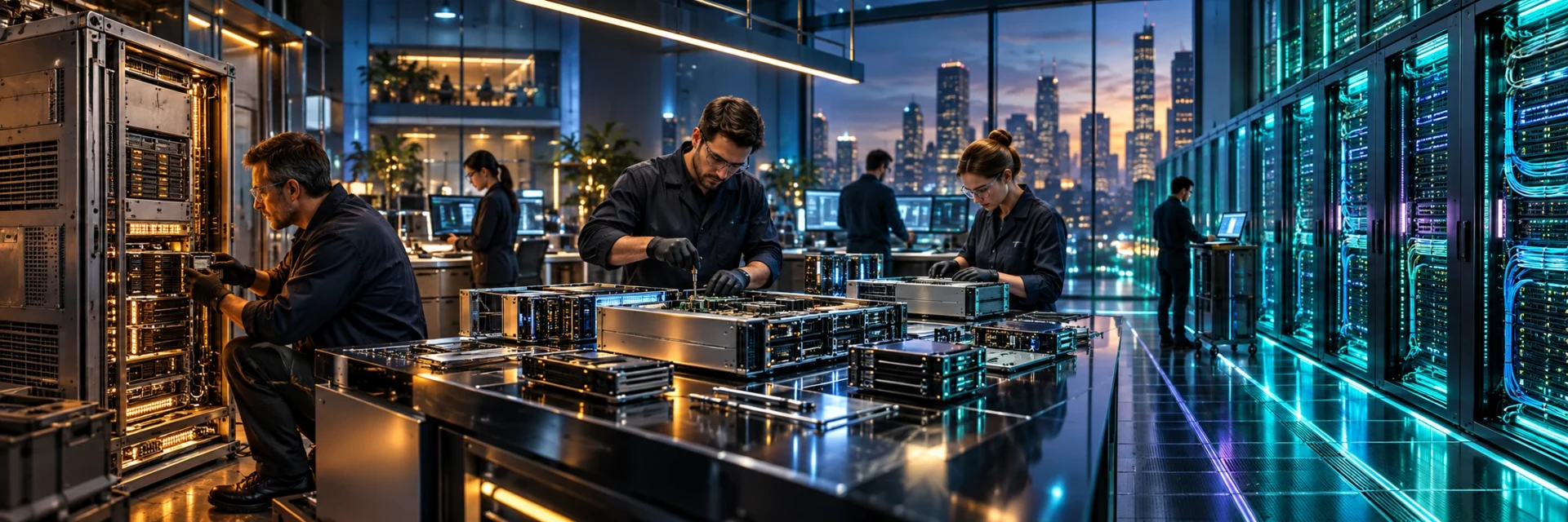 Server and infrastructure modernization in a technology engineering environment.